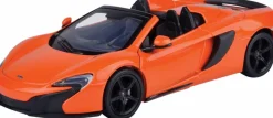 Motormax - Orange McLaren 650S Spider Timeless Legends Collection 1/24th Scale Die-Cast Vehicle Replica