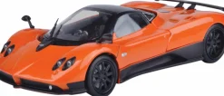 Motormax - Orange Pagani Zonda F Timeless Legends Collection 1/24th Scale Die-Cast Vehicle Replica