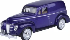 Motormax - Purple 1940 Ford Sedan Delivery Timeless Legends Collection 1/24th Scale Die-Cast Vehicle Replica