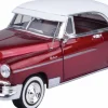 Motormax - Red 1950 Chevy Bel Air Timeless Legends Collection 1/18th Scale Die-Cast Vehicle Replica