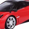 Motormax - Red Pagani Huayra Timeless Legends Collection 1/24th Scale Die-Cast Vehicle Replica