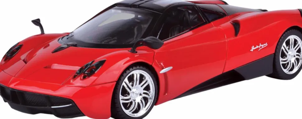 Motormax - Red Pagani Huayra Timeless Legends Collection 1/24th Scale Die-Cast Vehicle Replica