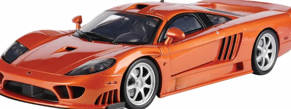 Motormax - Saleen S7 Twin Turbo Timeless Legends Collection 1/12th Scale Die-Cast Vehicle Replica (Closed Box Packaging)