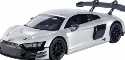 Motormax - Silver Audi R8 LMS GT3 Timeless Legends Collection 1/24th Scale Die-Cast Vehicle Replica