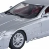 Motormax - Silver Mercedes-Benz SLR McLaren Timeless Legends Collection 1/24th Scale Die-Cast Vehicle Replica