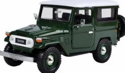 Motormax - Toyota Land Cruiser FJ 40 (Hard Top) Platinum Collection 1/24th Scale Die-Cast Vehicle Replica