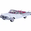 Motormax - White 1960 Chevrolet Impala Timeless Legends Collection 1/18th Scale Die-Cast Vehicle Replica