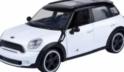 Motormax - White 2011 Mini Cooper S Countryman Timeless Legends Collection 1/24th Scale Die-Cast Vehicle Replica