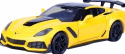 Motormax - Yellow 2019 Corvette ZR1 Timeless Legends Collection 1/24th Scale Die-Cast Vehicle Replica
