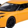 Motormax - Yellow Lotus Evora S Timeless Legends Collection 1/24th Scale Die-Cast Vehicle Replica