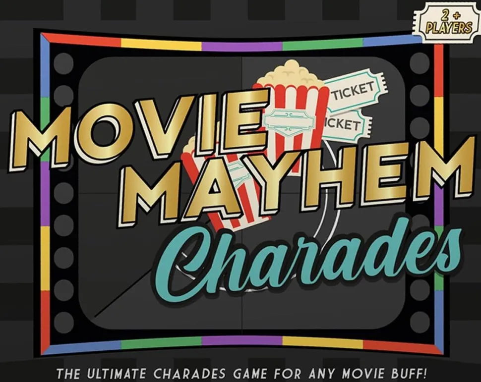 Movie Mayhem Charades - Card Game (100 Cards)
