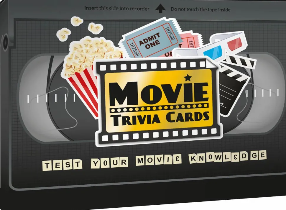 Movie Trivia Cards - Test Your Movie Knowledge Trivia Card Game