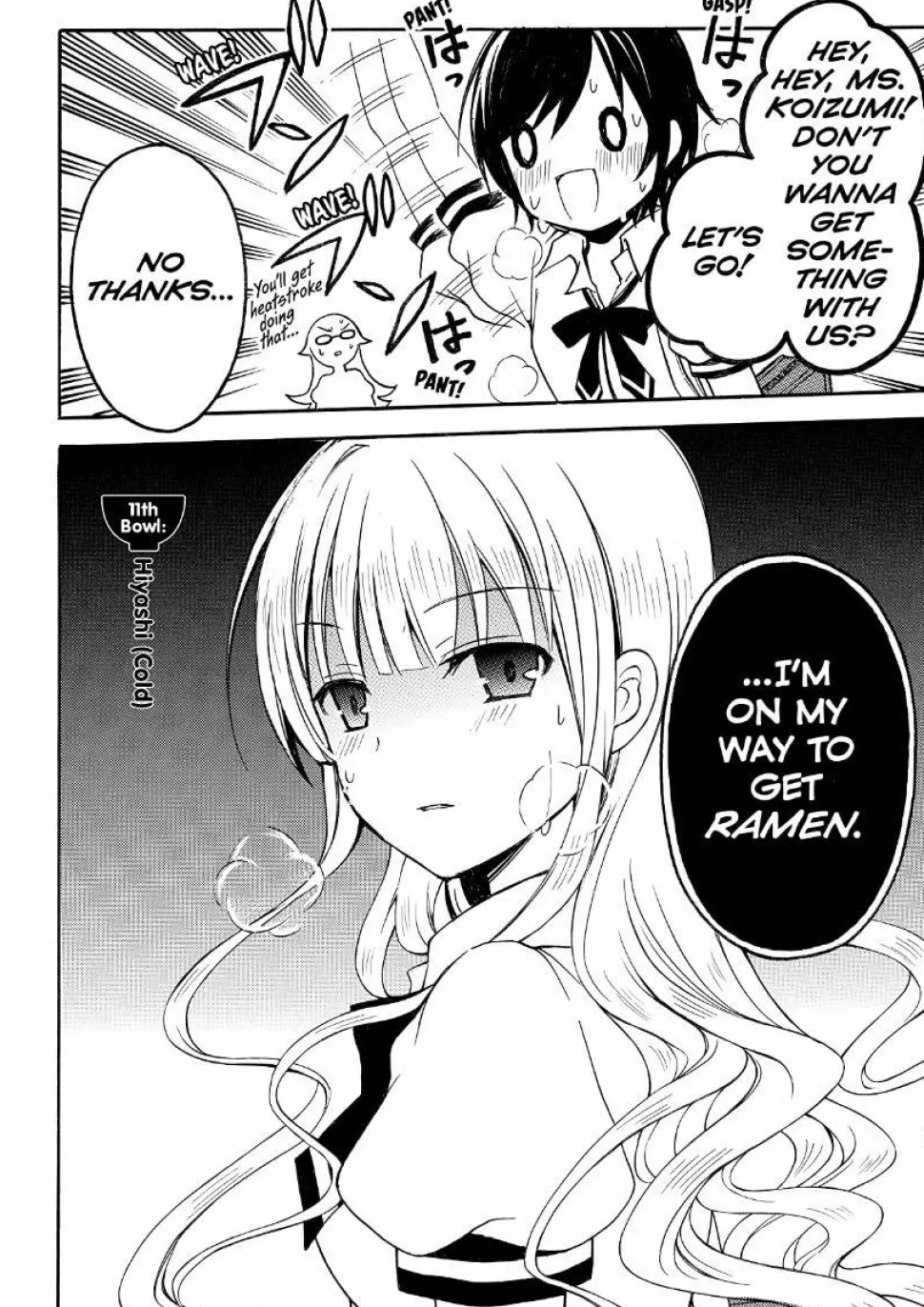 Ms. Koizumi Loves Ramen Noodles - Volume 02 Manga Paperback Book