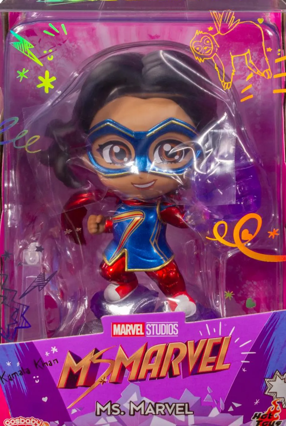Ms. Marvel (2022) - Ms. Marvel Cosbaby (S) Hot Toys Figure