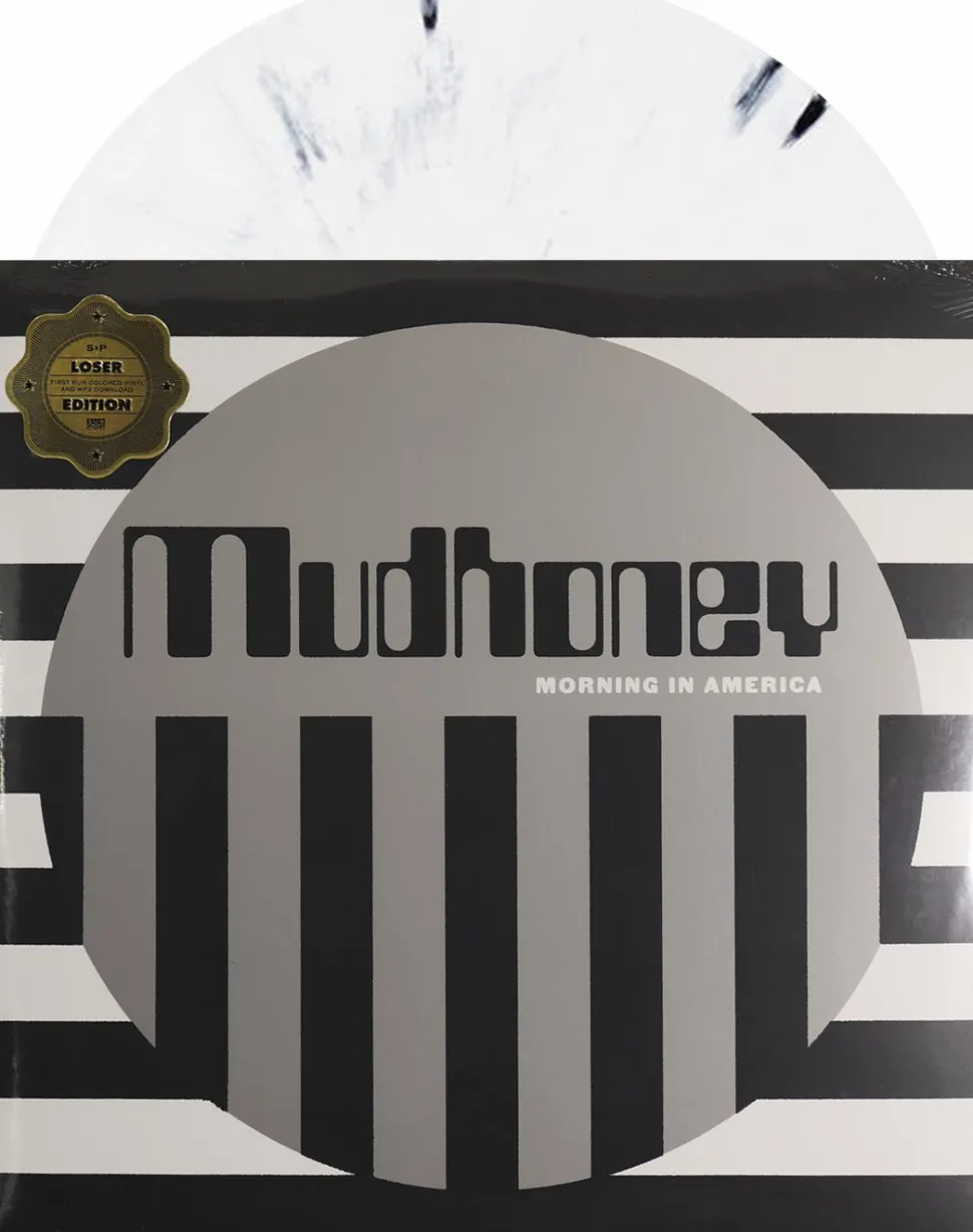 Mudhoney - Morning In America LP Vinyl Record (Loser Edition White with Black Splatter Vinyl)