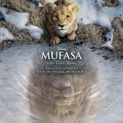 Mufasa: The Lion King Original Motion Picture Soundtrack by Lin-Manuel Miranda LP Vinyl Record (Brown & Gold Swirl Coloured Vinyl)