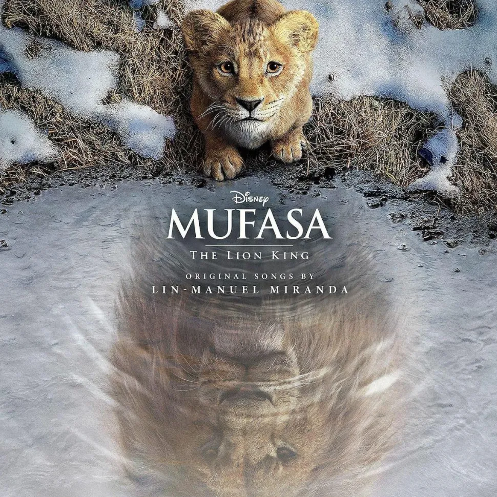 Mufasa: The Lion King Original Motion Picture Soundtrack by Lin-Manuel Miranda LP Vinyl Record (Brown & Gold Swirl Coloured Vinyl)