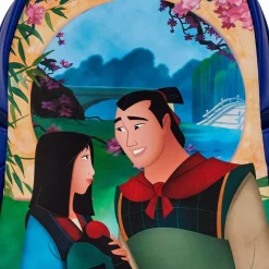 Mulan (1998) - Mulan Castle Light Up 10” Faux Leather Mini Backpack (Int Sales Only)
