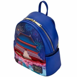 Mulan (1998) - Mulan Castle Light Up 10” Faux Leather Mini Backpack (Int Sales Only)
