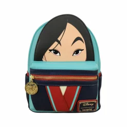Mulan (1998) - Mulan Cosplay 10" Faux Leather Mini Backpack