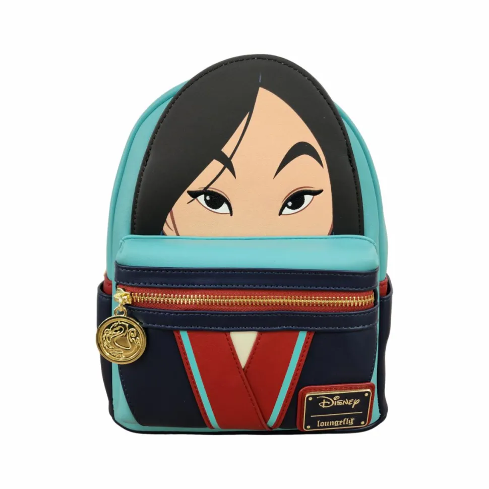 Mulan (1998) - Mulan Cosplay 10" Faux Leather Mini Backpack