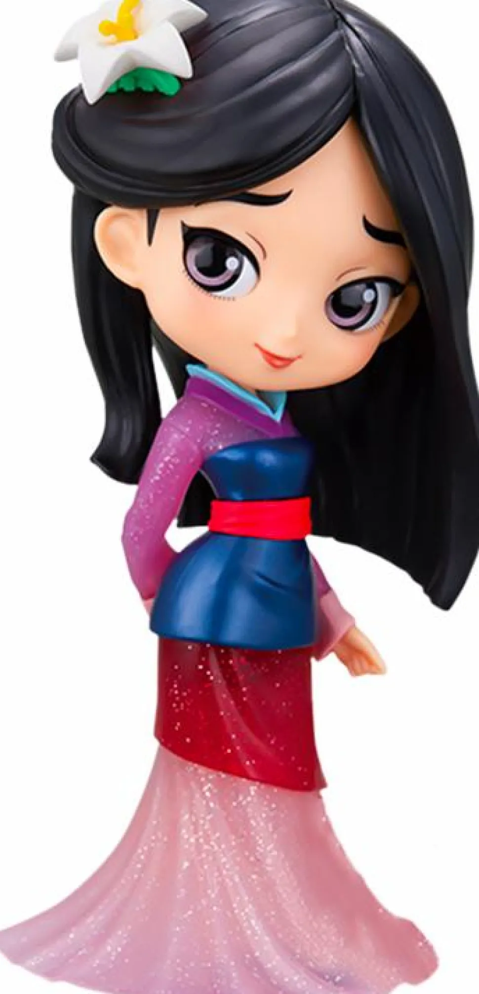 Mulan (1998) - Mulan Q Posket Glitter Line 6” PVC Statue