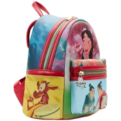 Mulan (1998) - Scenes 10” Faux Leather Mini Backpack