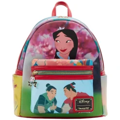 Mulan (1998) - Scenes 10” Faux Leather Mini Backpack