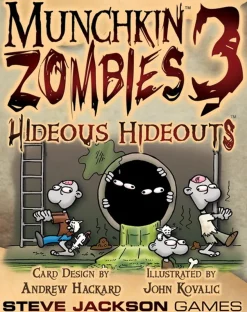 Munchkin - Munchkin Zombies 3 Hideous Hideouts Card Game Expansion