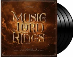 Music From The Lord Of The Rings Trilogy performed by The City of Prague Philharmonic Orchestra 4xLP Vinyl Record