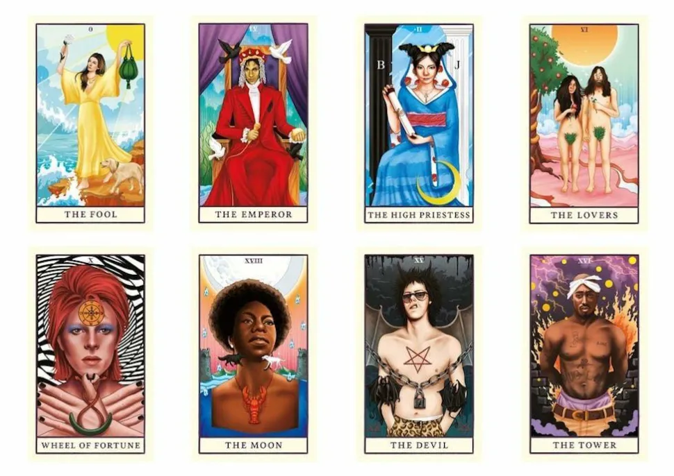 Music Tarot Deck: Be Guided by the Stars (78 Cards)