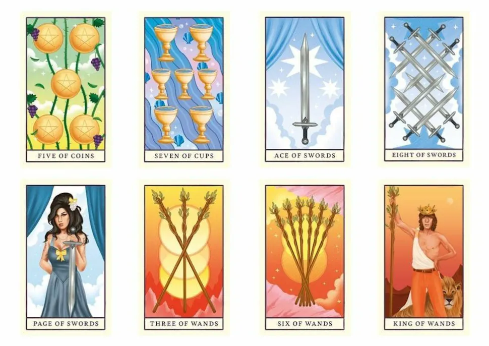 Music Tarot Deck: Be Guided by the Stars (78 Cards)