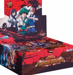 My Hero Academia - Collectible Card Game Wave 2 Crimson Rampage Booster Box (24 Packs)