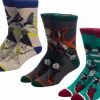 My Hero Academia - Deku, Katsuki & Tenya Crew Socks 3-Pack