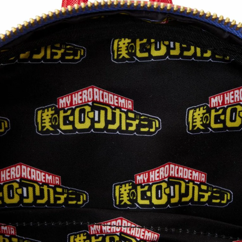 My Hero Academia - Group Logo 11” Faux Leather Mini Backpack