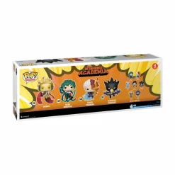 My Hero Academia - Hawks, Izuku Midoriya, Shoto Todoroki & Fumikage Tokoyami Flocked Pop! Vinyl Figure 4-Pack