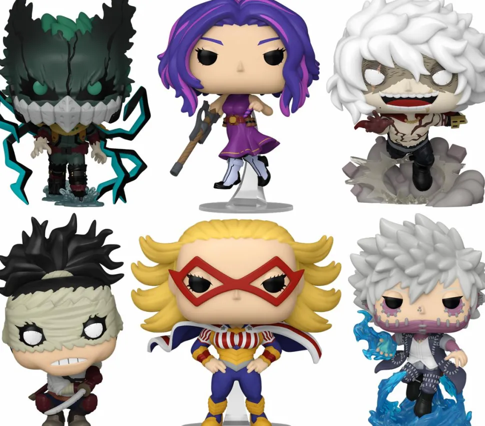 My Hero Academia - Heroes & Villains Pop! Vinyl Bundle (Set of 6)