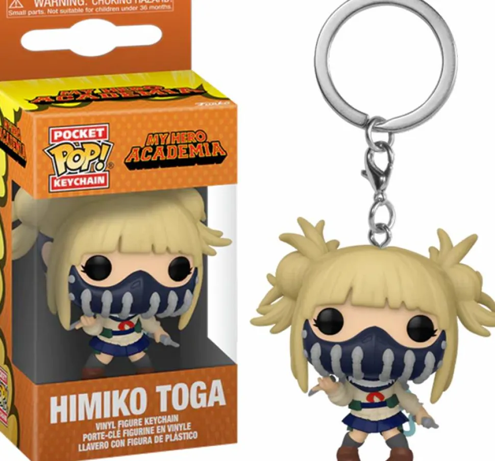 My Hero Academia - Himiko Toga with Face Cover Pocket Pop! Keychain