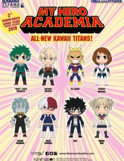 My Hero Academia - Kawaii Titans Window Box 3” Vinyl Figure (Single Unit)