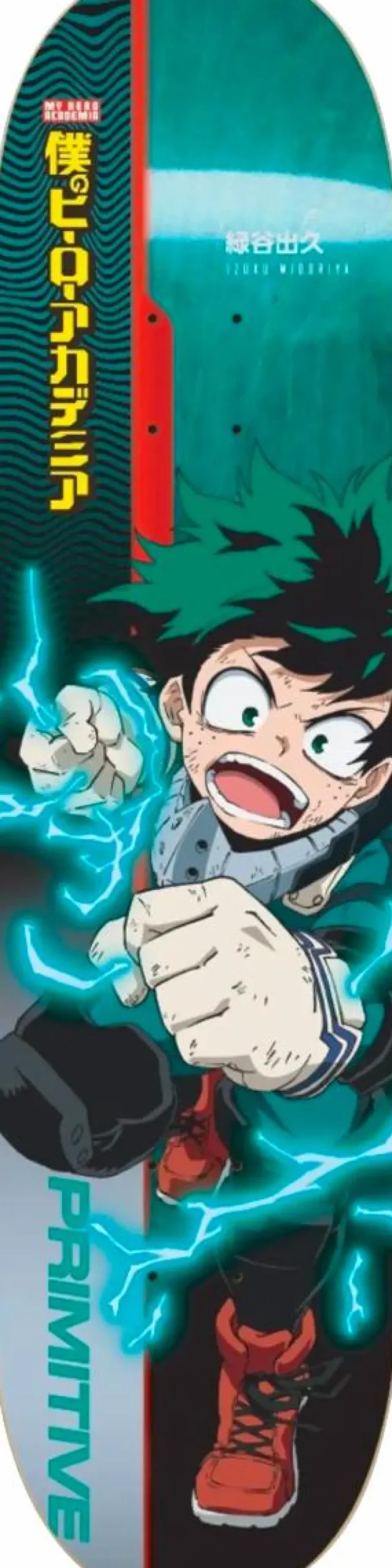 My Hero Academia - MHA x Primitive Izuku Midoriya 8.5” Skateboard Deck (Deck Only)