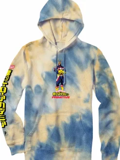My Hero Academia - MHA x Primitive All Might Tie Dye Blue Sweatshirt Hoodie