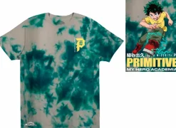 My Hero Academia - MHA x Primitive Full Cowl Tie Dye Green T-Shirt