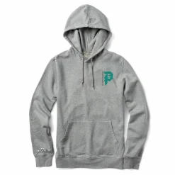 My Hero Academia - MHA x Primitive Full Cowl Heather Grey Sweatshirt Hoodie