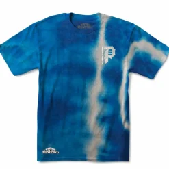 My Hero Academia - MHA x Primitive Flashfreeze Heatwave Tie Dye Blue T-Shirt