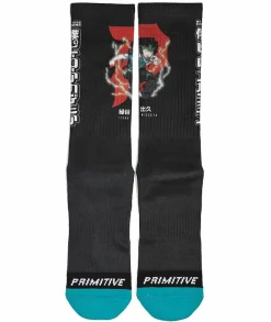 My Hero Academia - MHA x Primitive Izuku Midoriya Black Socks (One Size)