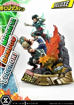 My Hero Academia - Midoriya, Bakugo & Todoroki Deluxe 1/4 Scale Diorama Statue