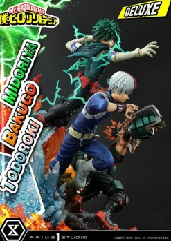 My Hero Academia - Midoriya, Bakugo & Todoroki Deluxe 1/4 Scale Diorama Statue