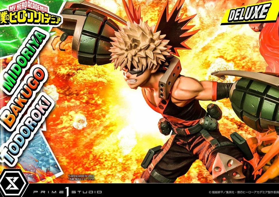 My Hero Academia - Midoriya, Bakugo & Todoroki Deluxe 1/4 Scale Diorama Statue