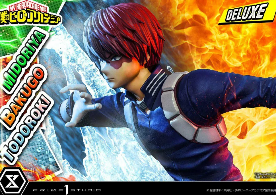 My Hero Academia - Midoriya, Bakugo & Todoroki Deluxe 1/4 Scale Diorama Statue