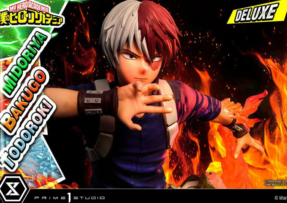 My Hero Academia - Midoriya, Bakugo & Todoroki Deluxe 1/4 Scale Diorama Statue